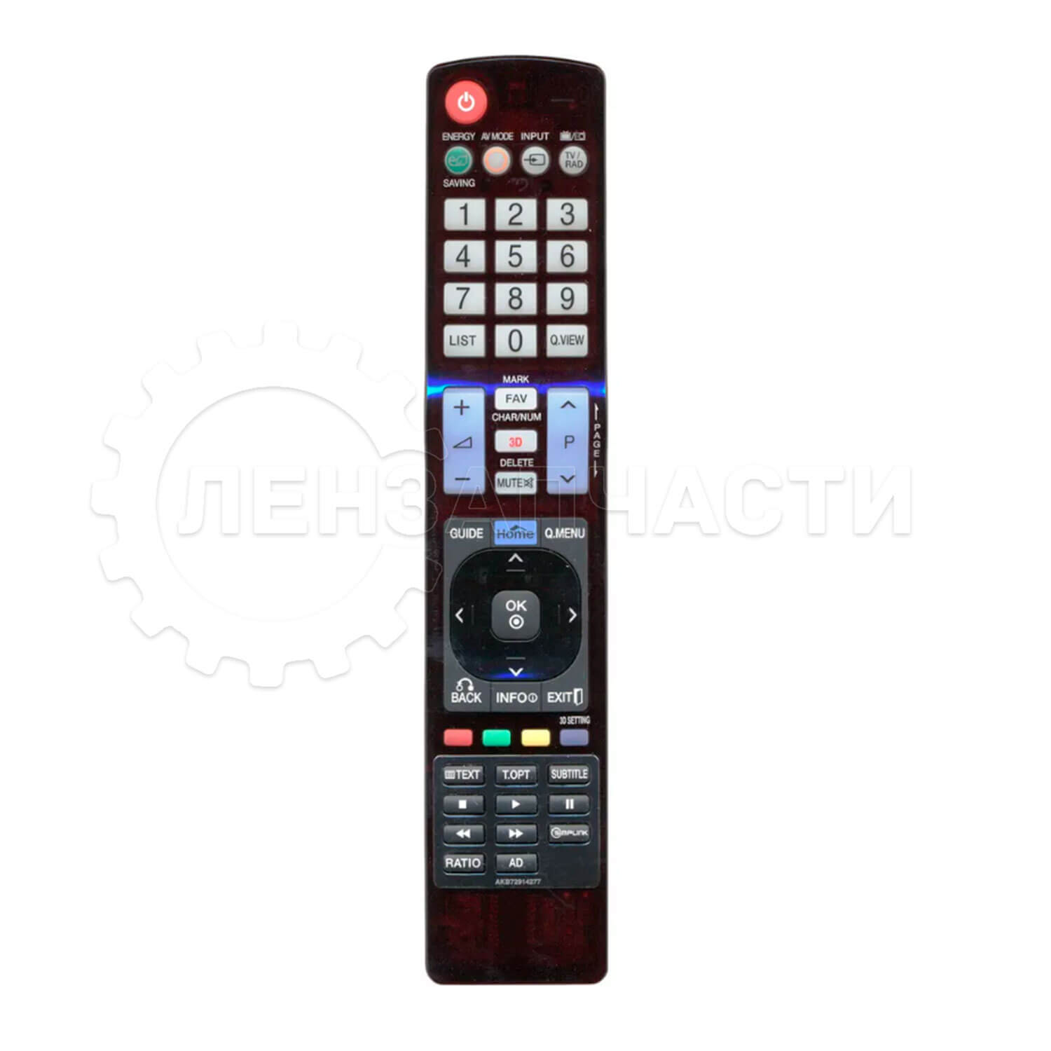 Пульт дистанционного управления для телевизоров LG, AKB71914277